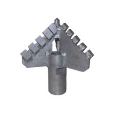 Долото трехлопастное для МГБУ D-165 мм Долото трехлопастное для МГБУ D-165 мм